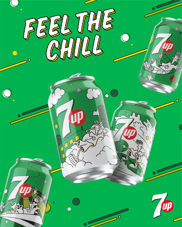 7up<br> - Sip<br>the chill